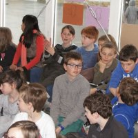 28 février 2014 : intervention à l'école Jeanne d'Arc